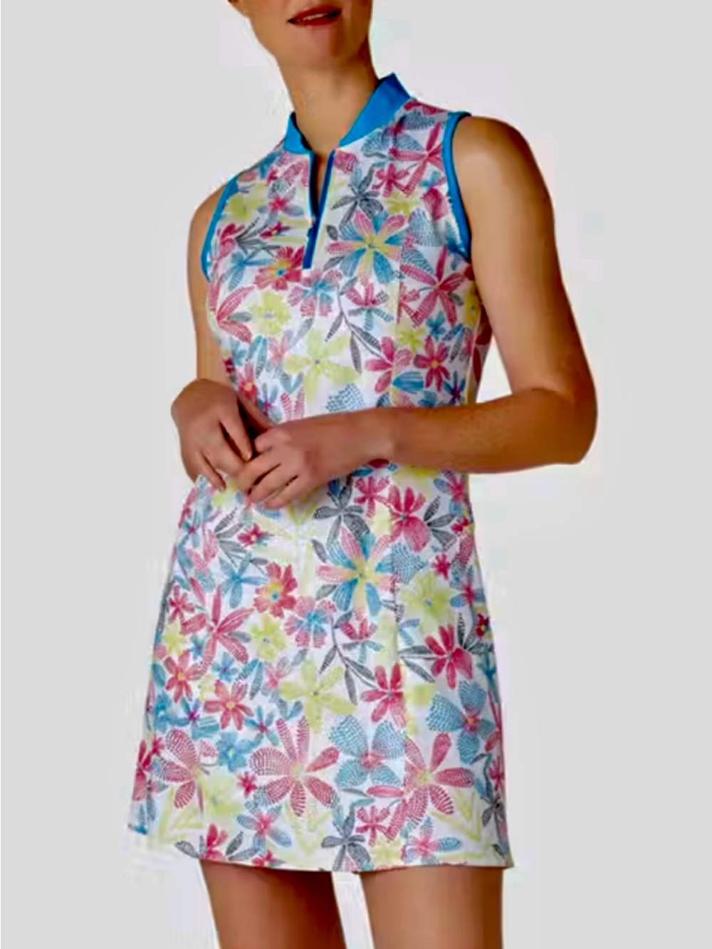 Callaway Floral Sleeveless Golf Dress (NWT)